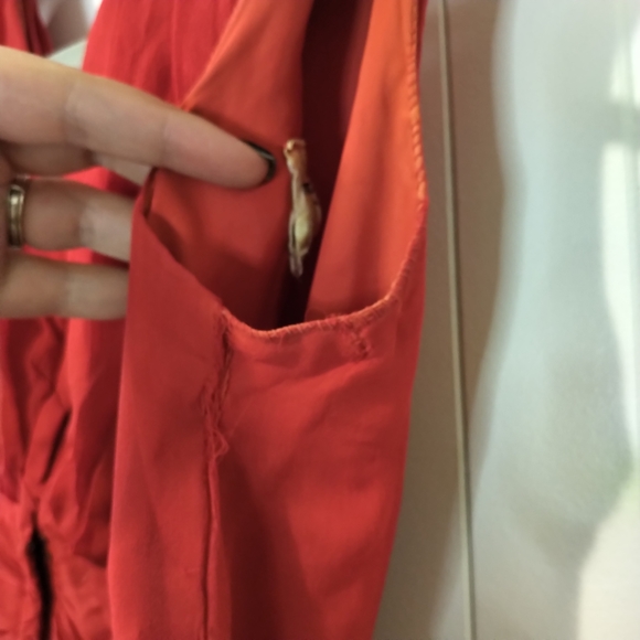 vintage 50's swing dress 1950 retro crepe - Picture 5 of 10